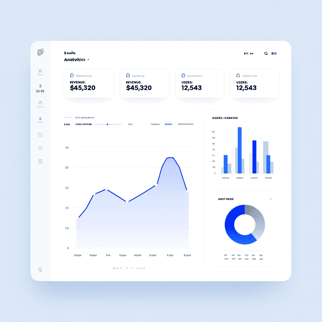 Dashboard design for analytics platform